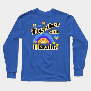 Together with Ukraine Long Sleeve T-Shirt